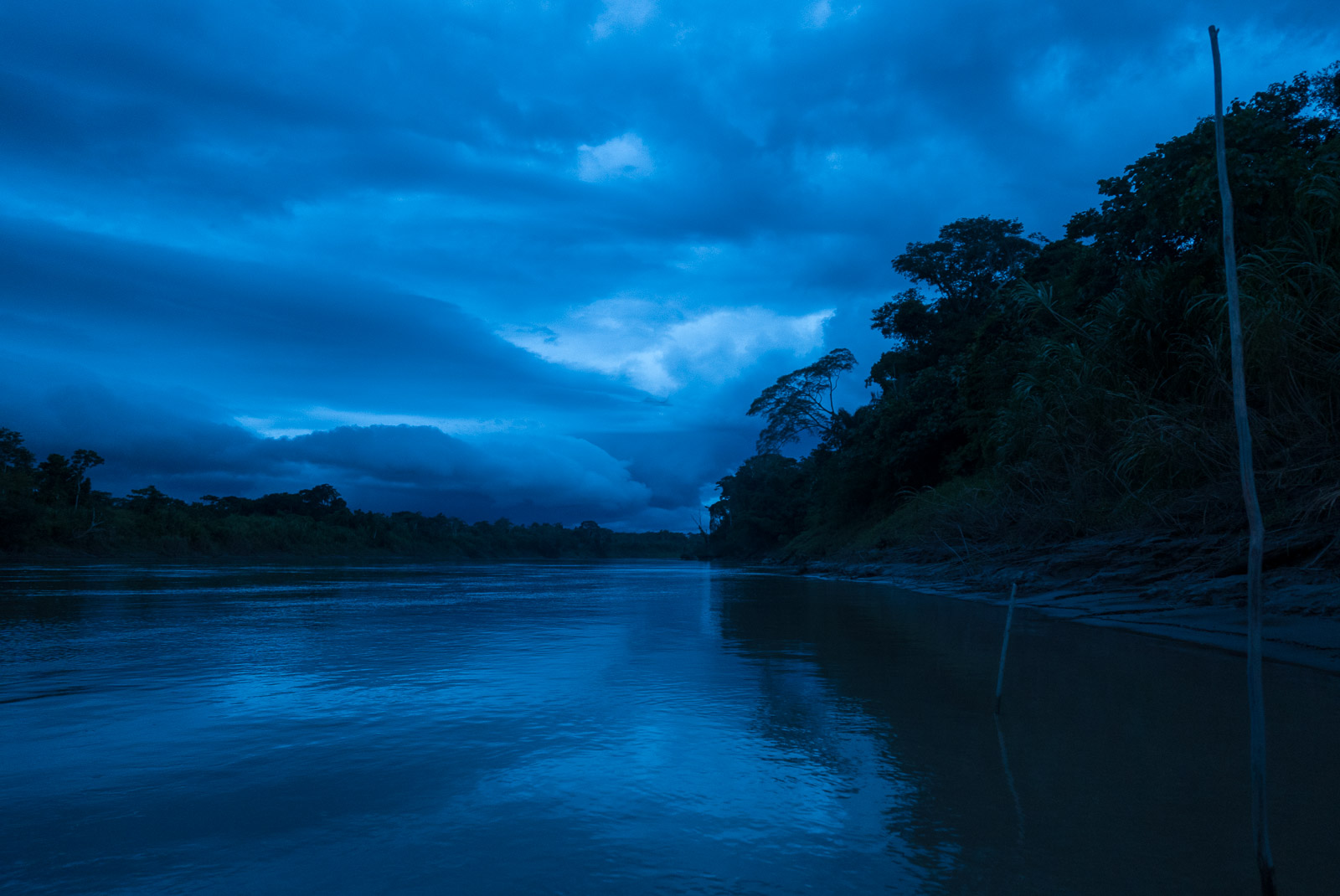 The Tambopata River in the Amazon Jungle, Peru