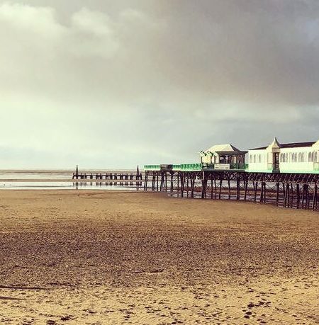 St Annes beach in Lancashire