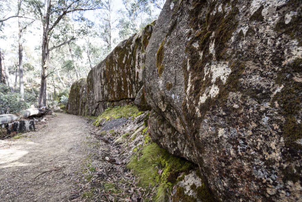 walking path at Lake Catani