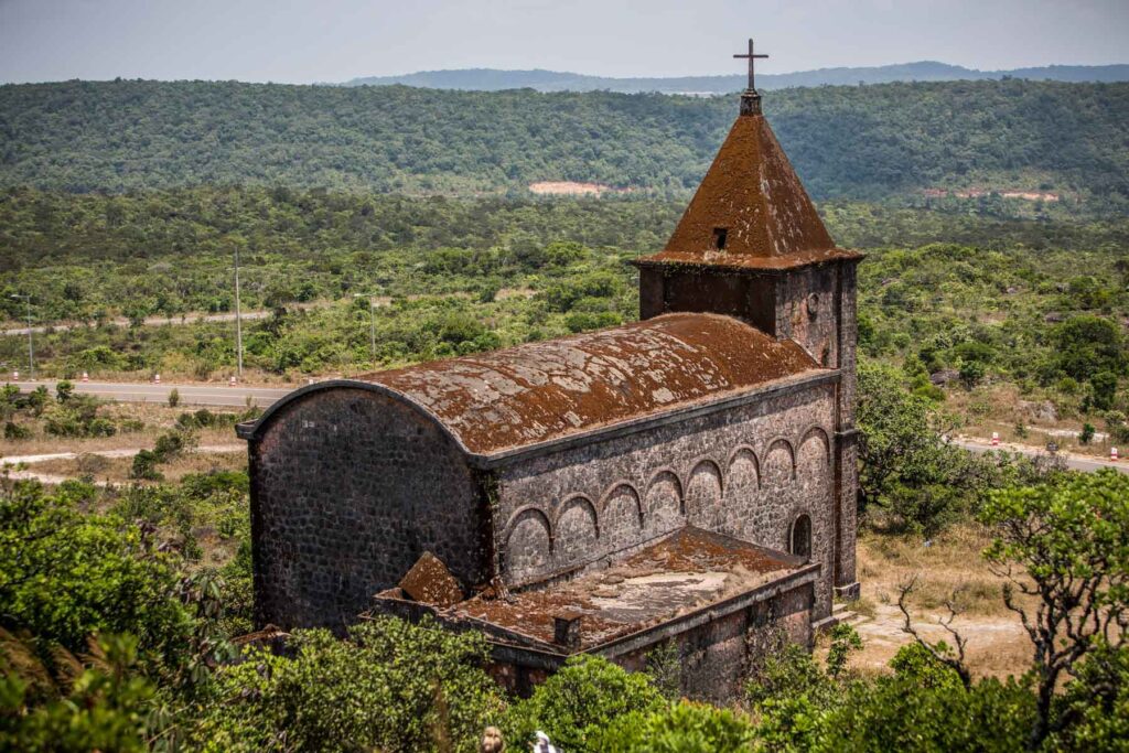 Bokor Hill Station Church