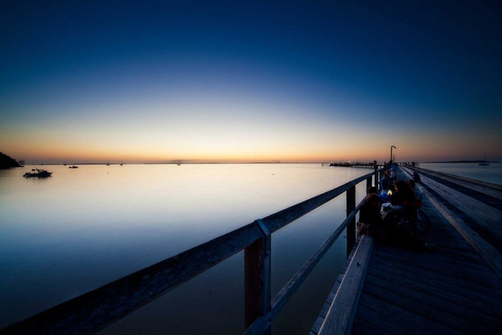 Sunset on Fraser Island