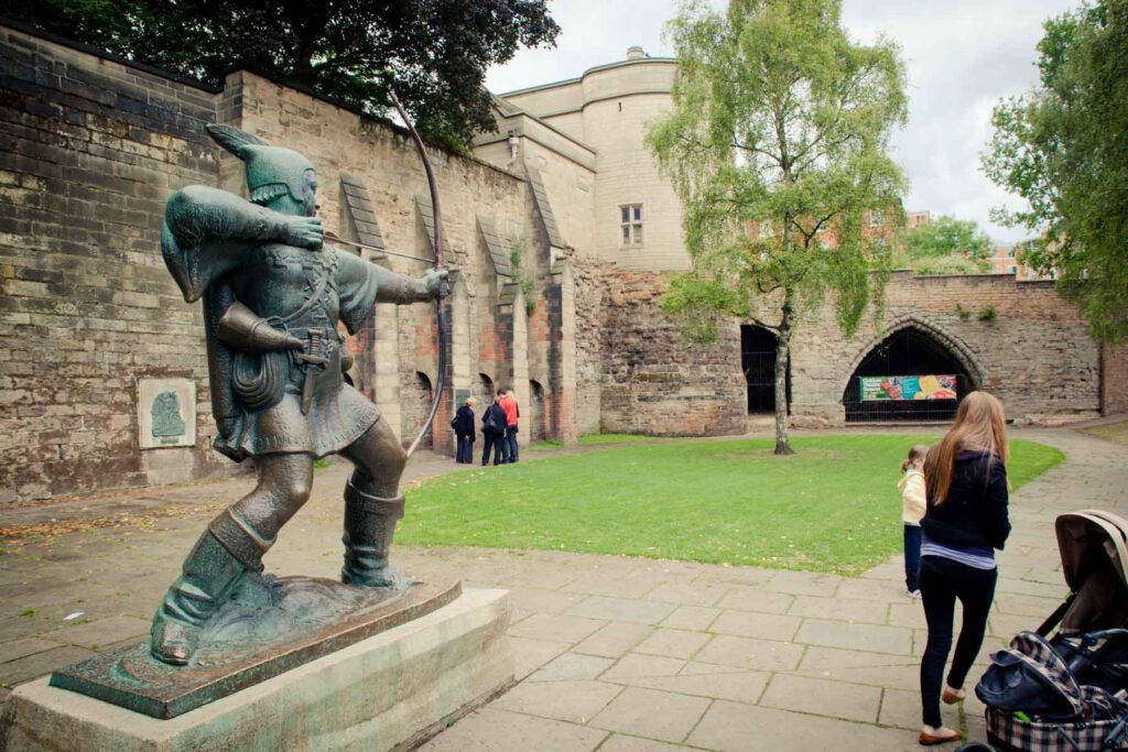 Nottingham Castle Wall