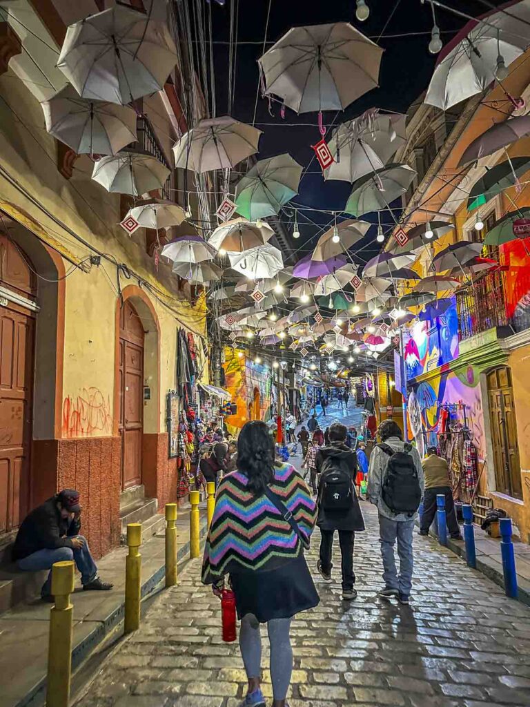 Streets of La Paz