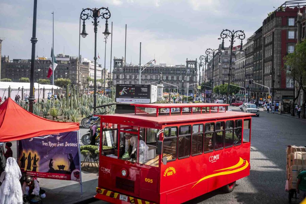 Mexico City streetscape