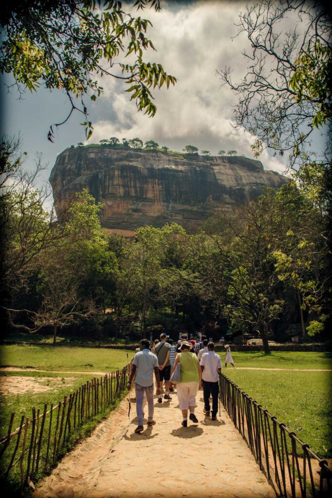 Path to Sigiriya