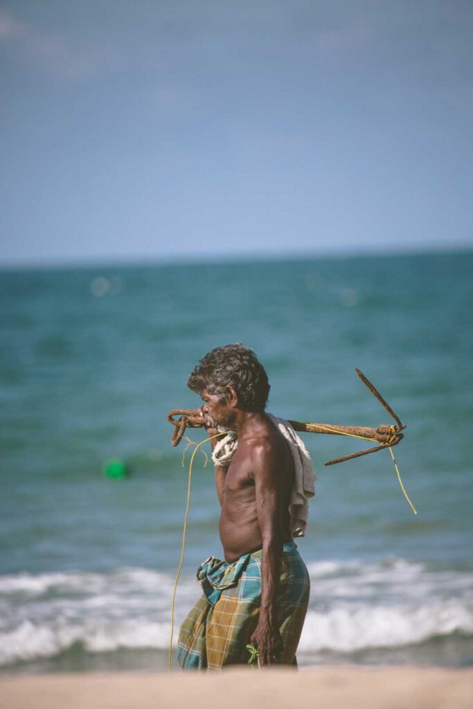 Fishing at Pasikudah