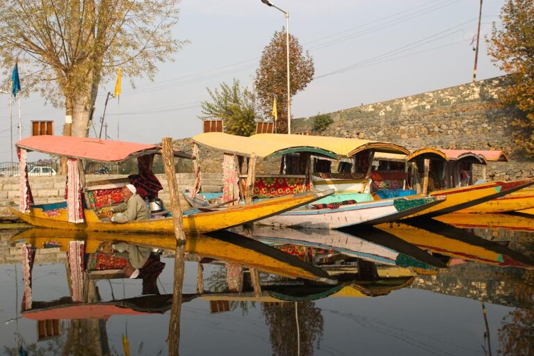 Finding serenity on a houseboat in Kashmir