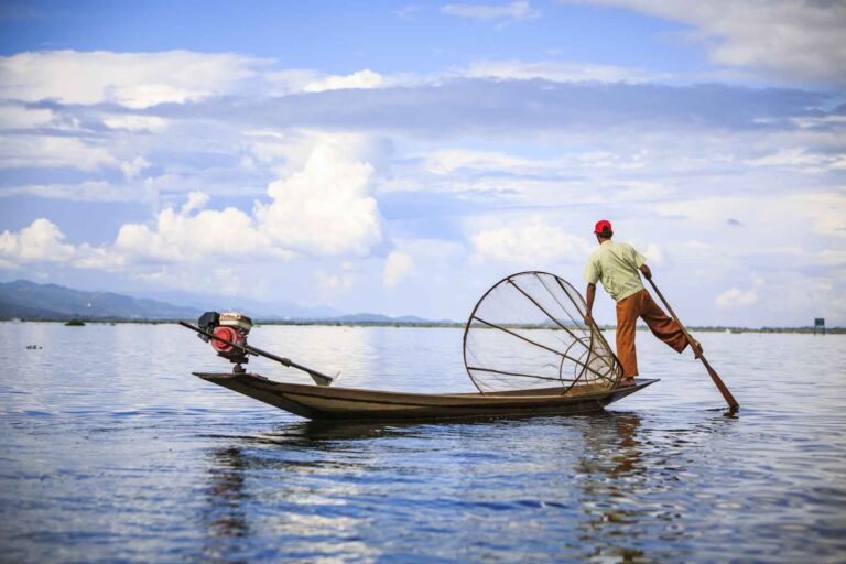 The tranquillity of Inle Lake