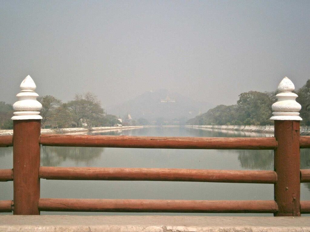 Mandalay Palace moat