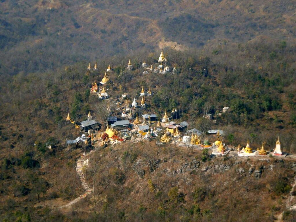 View from Mt Popa