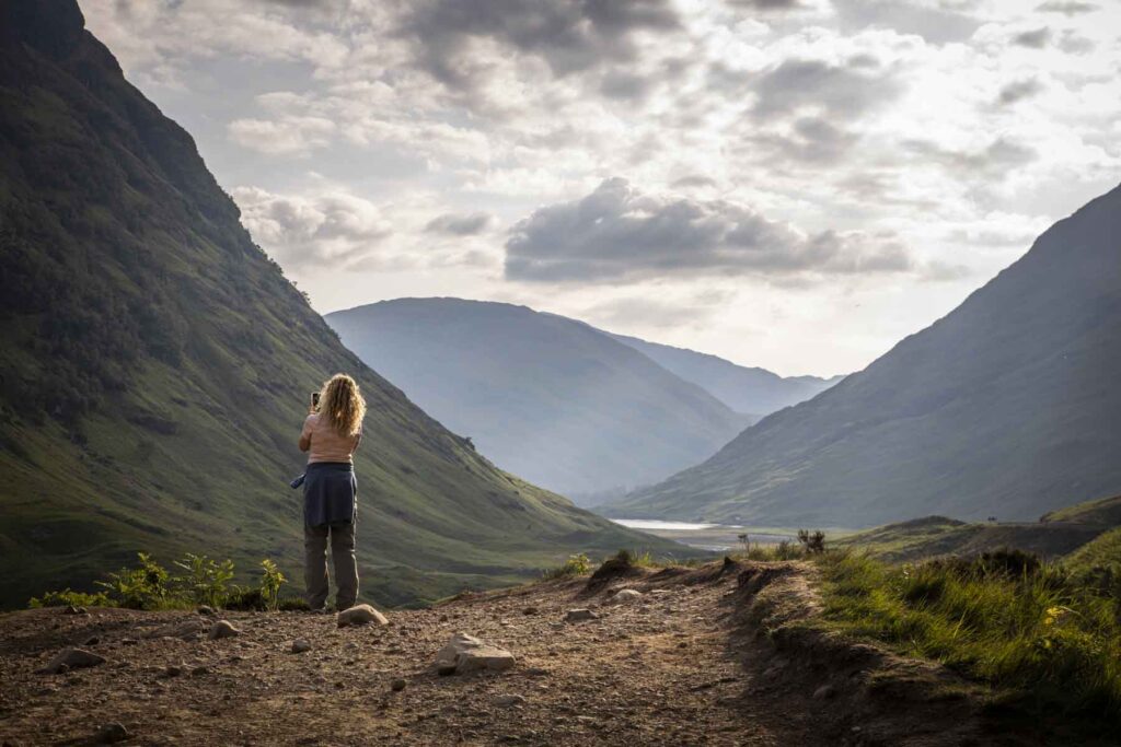 Mountain views Scotland