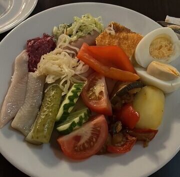 Estonian meal